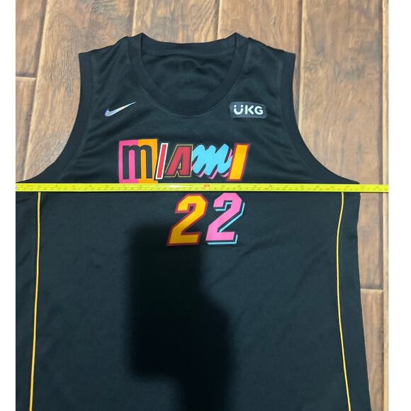 Nike Bam Butler Edition Miami Heat Jersey Size XL (AA3-I) - Picture 7 of 7